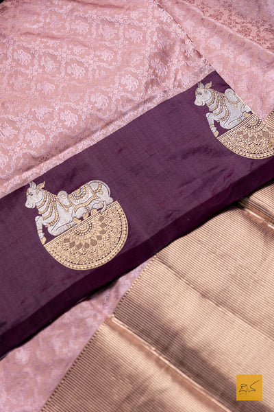 Sudheshna Banarasi Katan Silk Handwoven Saree