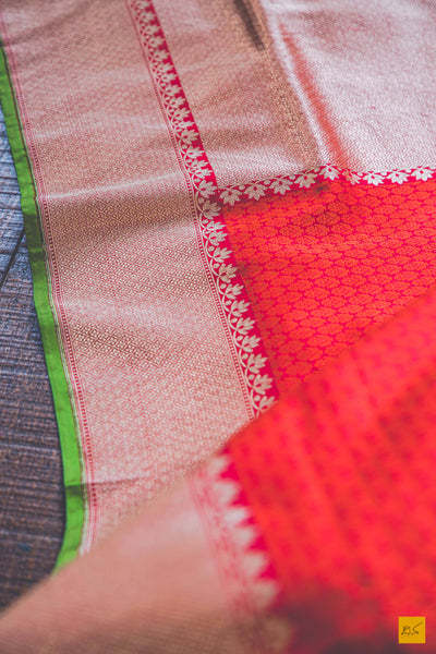 Ragini Banarasi Katan Silk Handwoven Saree