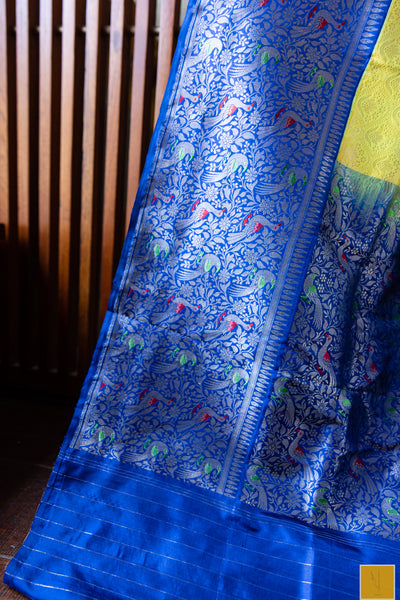 This is a beautiful Banarasi khimkhab katan silk handwoven saree. Traditional yet contemporary in it's look. Indian wedding, festivals, handwoven saree for classical music singers, dancers, architects, saree connoisseurs, saree collectors, brides, bridesmaids.