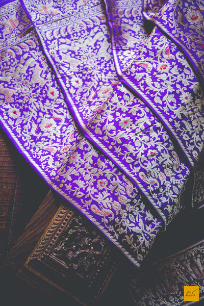 This is a wonderful pure handloom georgette banarasi lehenga in combination with purple. New trend of Banarasi lehengas designs, Banarasi lehengas for artists, art lovers, architects, lehengas lovers, lehengas connoisseurs, musicians, dancers, doctors, Banarasi Katan silk lehengas, indian lehengas images, latest lehengass with price, only lehengas images, new Banarasi lehengas design.