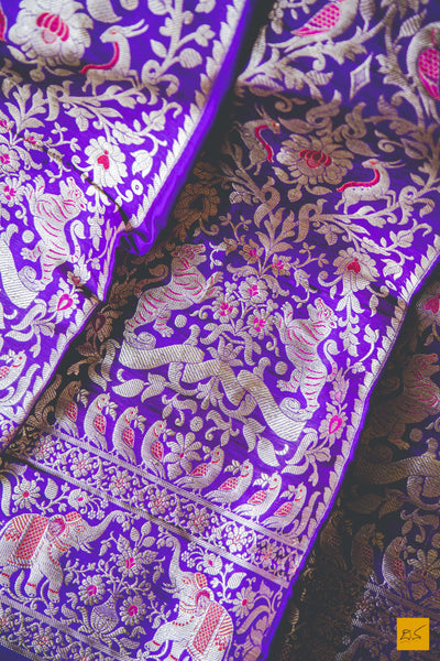 This is a wonderful pure handloom georgette banarasi lehenga in combination with purple. New trend of Banarasi lehengas designs, Banarasi lehengas for artists, art lovers, architects, lehengas lovers, lehengas connoisseurs, musicians, dancers, doctors, Banarasi Katan silk lehengas, indian lehengas images, latest lehengass with price, only lehengas images, new Banarasi lehengas design.