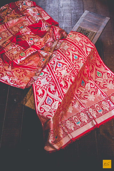 This is a wonderful pure handloom georgette banarasi lehenga in combination with red. New trend of Banarasi lehengas designs, Banarasi lehengas for artists, art lovers, architects, lehengas lovers, lehengas connoisseurs, musicians, dancers, doctors, Banarasi Katan silk lehengas, indian lehengas images, latest lehengass with price, only lehengas images, new Banarasi lehengas design.