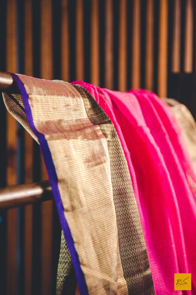 maheshwari saree with traditional border, green silk cotton maheshwari saree