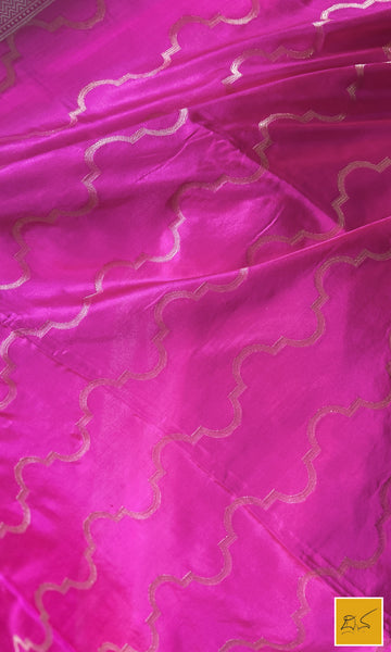 This is a gorgeous a pink banarasi katan silk handwoven dupatta with intricate jaal pattern. New trend of Silk Dupatta designs, Silk Dupatta for artists, art lovers, architects, dupatta lovers, Dupatta connoisseurs, musicians, dancers, doctors, Silk dupatta, indian dupatta images, latest dupattas with price, only dupatta images, new Silk dupatta design.