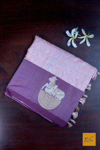 Sudheshna Banarasi Katan Silk Handwoven Saree