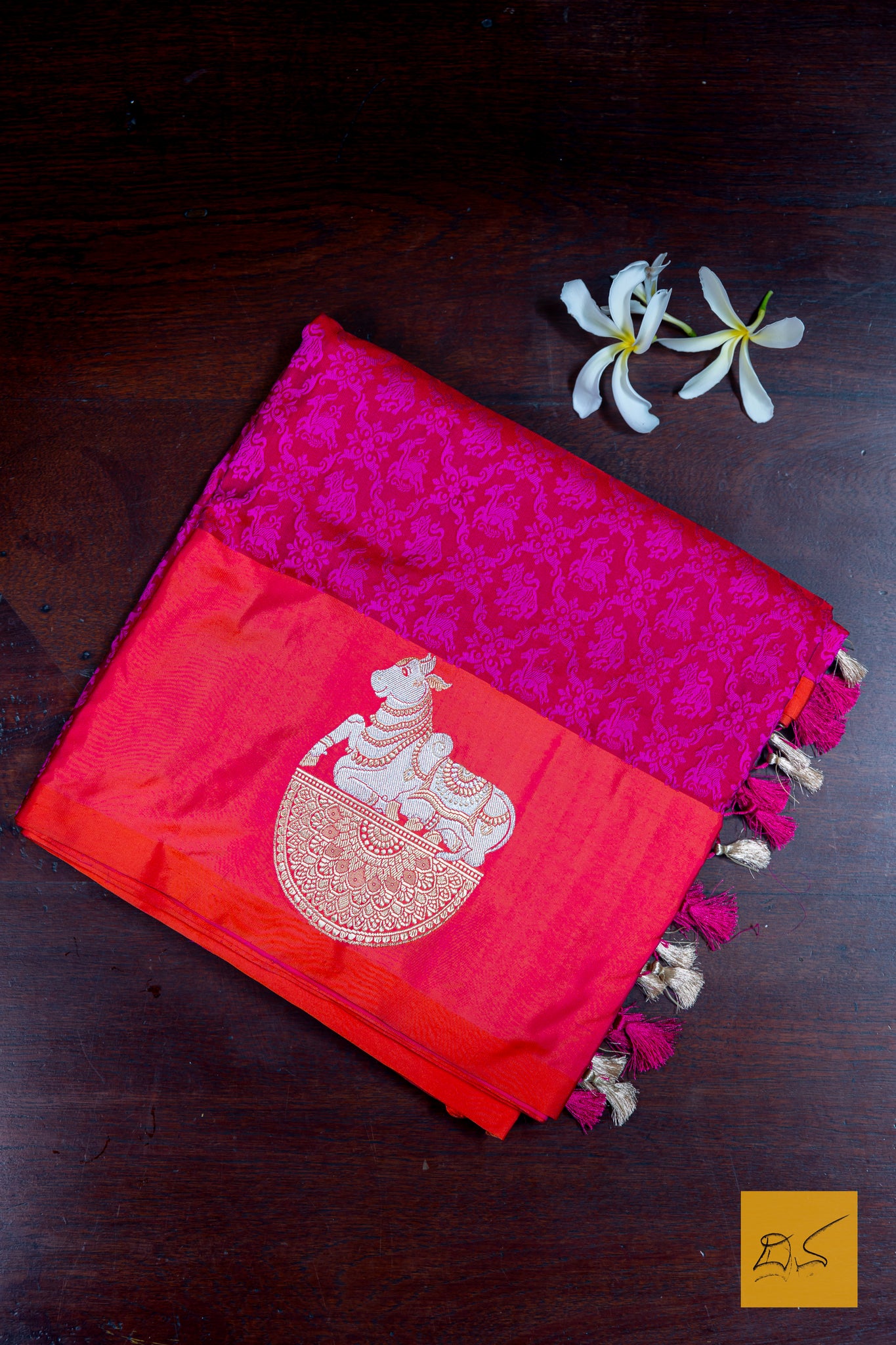 Suprabha Banarasi Katan Silk Handwoven Saree