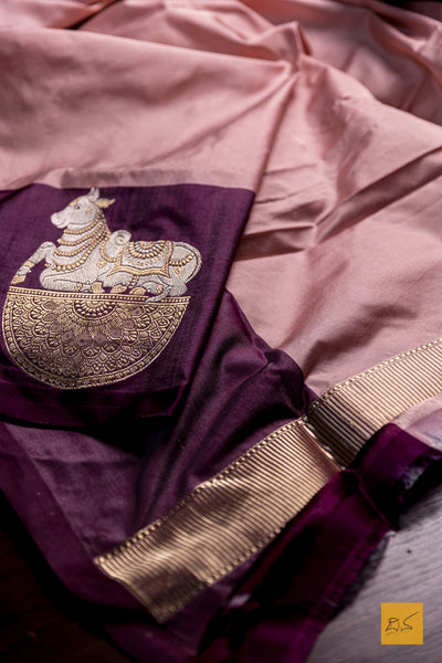 Sudheshna Banarasi Katan Silk Handwoven Saree