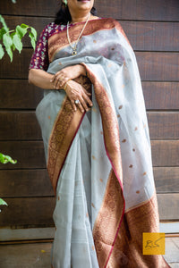 Saree perfect for weddings, house warming, parties, sangeeth, mehendi and other formal occasions. 