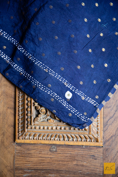 Ahana Cotton Shibori handmade Saree