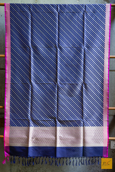 Sumukhaa - Blue Banarasi Georgette Dupatta