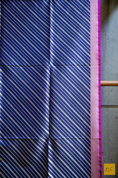 Sumukhaa - Blue Banarasi Georgette Dupatta