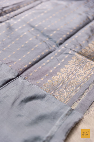 Adhira- Pink Banarasi Katan Silk Handwoven Saree