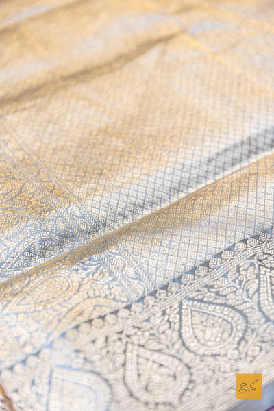 Kalyani- Pink Banarasi Katan Silk Handwoven Saree