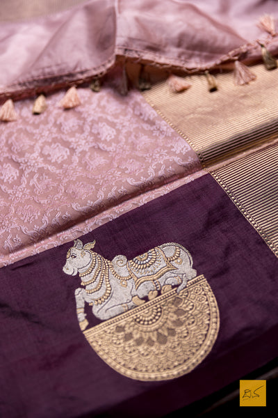 Sudheshna Banarasi Katan Silk Handwoven Saree