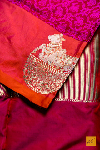 Suprabha Banarasi Katan Silk Handwoven Saree