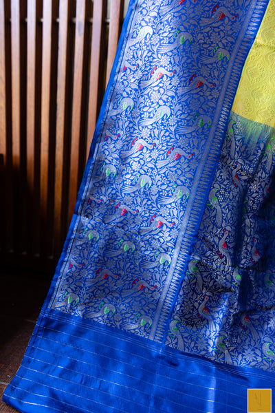 This is a beautiful Banarasi khimkhab katan silk handwoven saree. Traditional yet contemporary in it's look. Indian wedding, festivals, handwoven saree for classical music singers, dancers, architects, saree connoisseurs, saree collectors, brides, bridesmaids. 