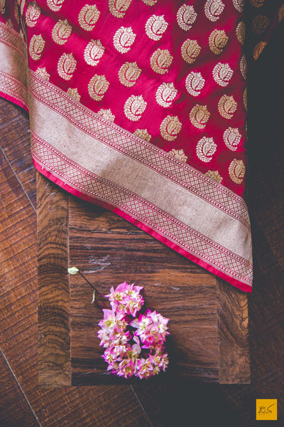 A magnificent banarasi tussar silk handwoven sari with exclusive khadwa buttas in tussar silk and zari. New trend of Banarasi Saree designs, Banarasi Saree for artists, art lovers, architects, saree lovers, Saree connoisseurs, musicians, dancers, doctors, Banarasi Katan silk saree, indian saree images, latest sarees with price, only saree images, new Banarasi saree design.