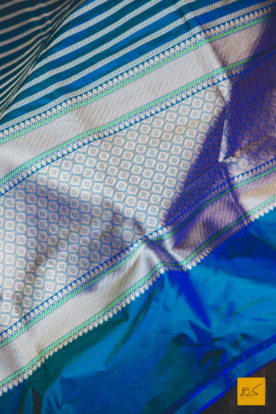 Saree suited for weddings, receptions, house warming, festivities, any formal occasion where you need a silk saree with zari.