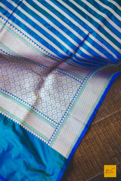 Saree suited for weddings, receptions, house warming, festivities, any formal occasion where you need a silk saree with zari.