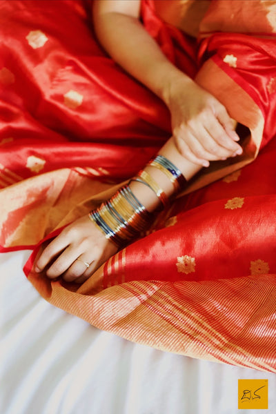 RED chanderi silk handwoven saree for cocktail party, informal , formal, latest design 2020, sarees designs, new trend sarees, indian sarees