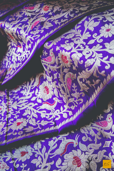 This is a wonderful pure handloom georgette banarasi lehenga in combination with purple. New trend of Banarasi lehengas designs, Banarasi lehengas for artists, art lovers, architects, lehengas lovers, lehengas connoisseurs, musicians, dancers, doctors, Banarasi Katan silk lehengas, indian lehengas images, latest lehengass with price, only lehengas images, new Banarasi lehengas design.
